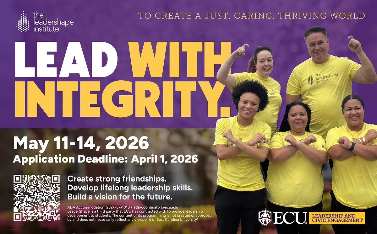 Leadershape ECU's Annual LeaderShape Institute | The ECU Parent and Family Portal